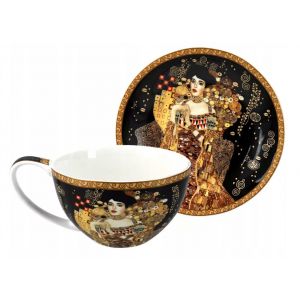 Filiżanka Carmani 360ml ze spodkiem - G. Klimt, Adela